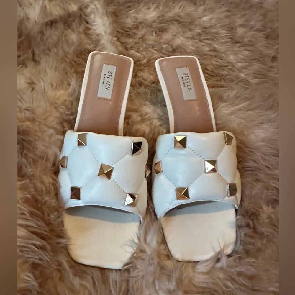 Steven by Steve Madden Studded Slide Sandals